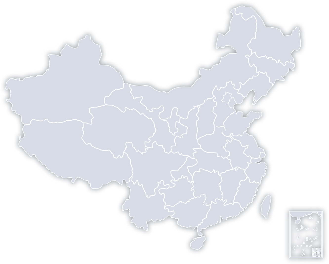 百赛生物全国服务网络地图